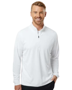 ADIDAS Lightweight Quarter-Zip Pullover -Jiffyshirts Sales Store 001e238865876a