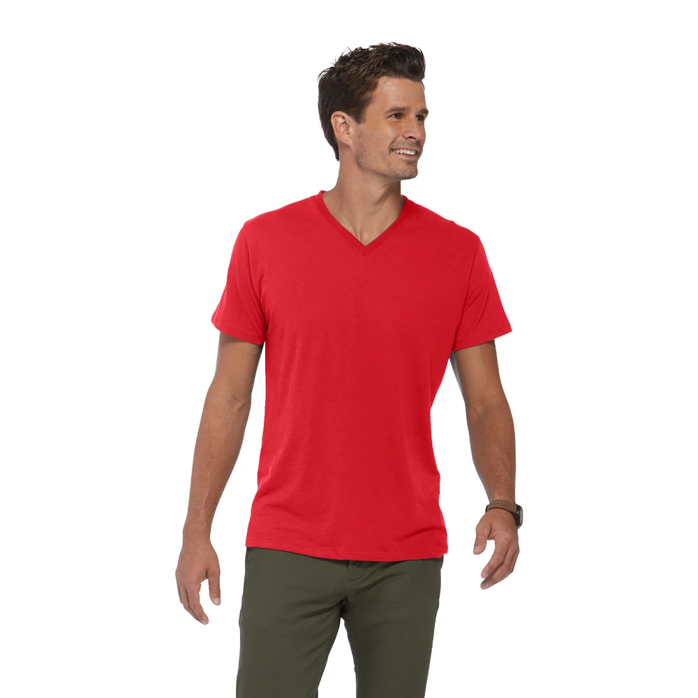 Platinum Adult Unisex CVC Short Sleeve V-Neck Tee 14 Platinum Adult Unisex CVC Short Sleeve V-Neck Tee - Image 12