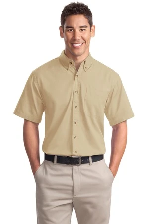 Short Sleeve Twill Shirt 3 Short Sleeve Twill Shirt