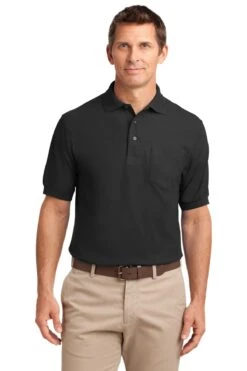 Tall Silk Touch Polo With Pocket