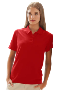 Women's Soft-Blend Double-Tuck Pique Polo -Jiffyshirts Sales Store 00f5591cb56031