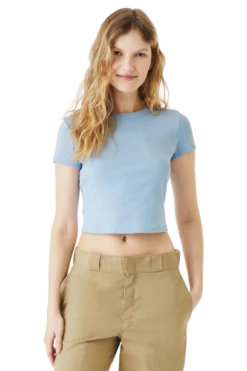 Ladies' Micro Ribbed Baby Tee 20 Ladies' Micro Ribbed Baby Tee -Jiffyshirts Sales Store 0109ce52542db6