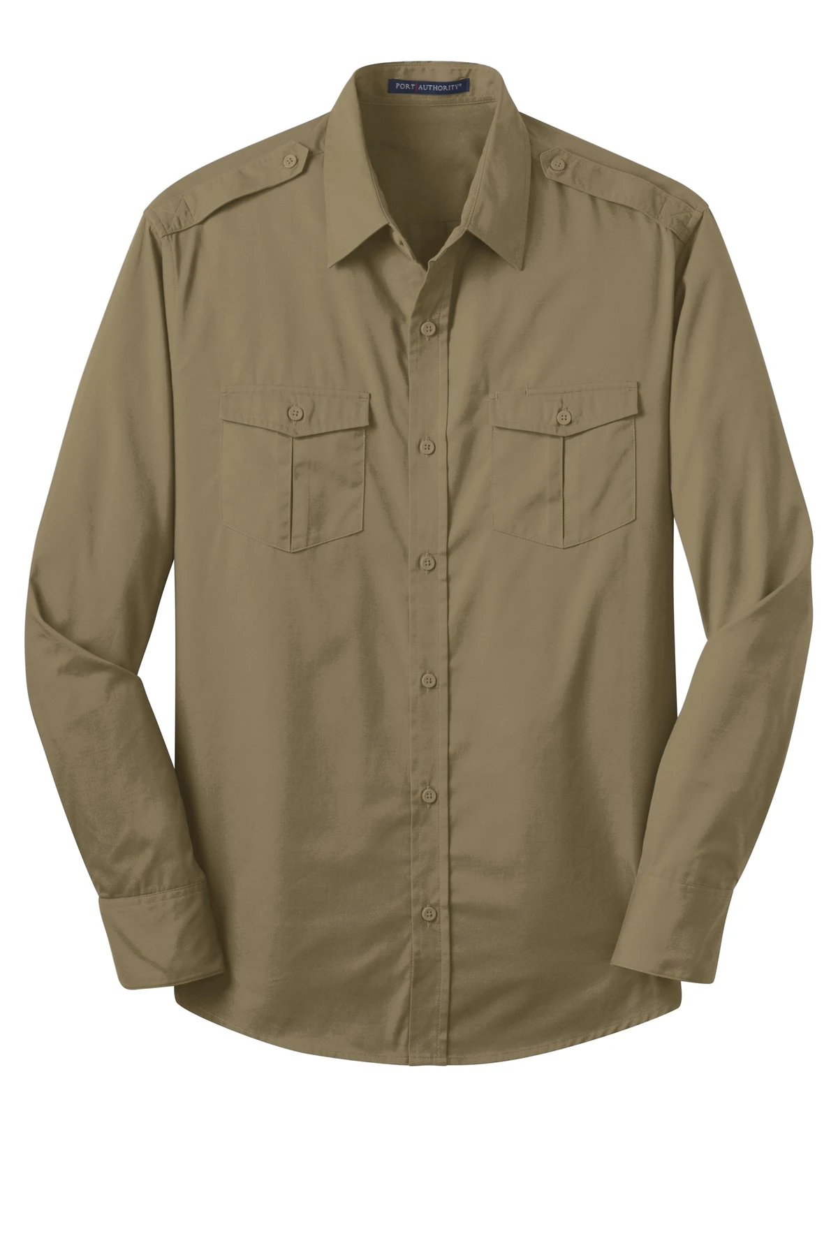 Stain-Release Roll Sleeve Twill Shirt 5 Stain-Release Roll Sleeve Twill Shirt - Image 3