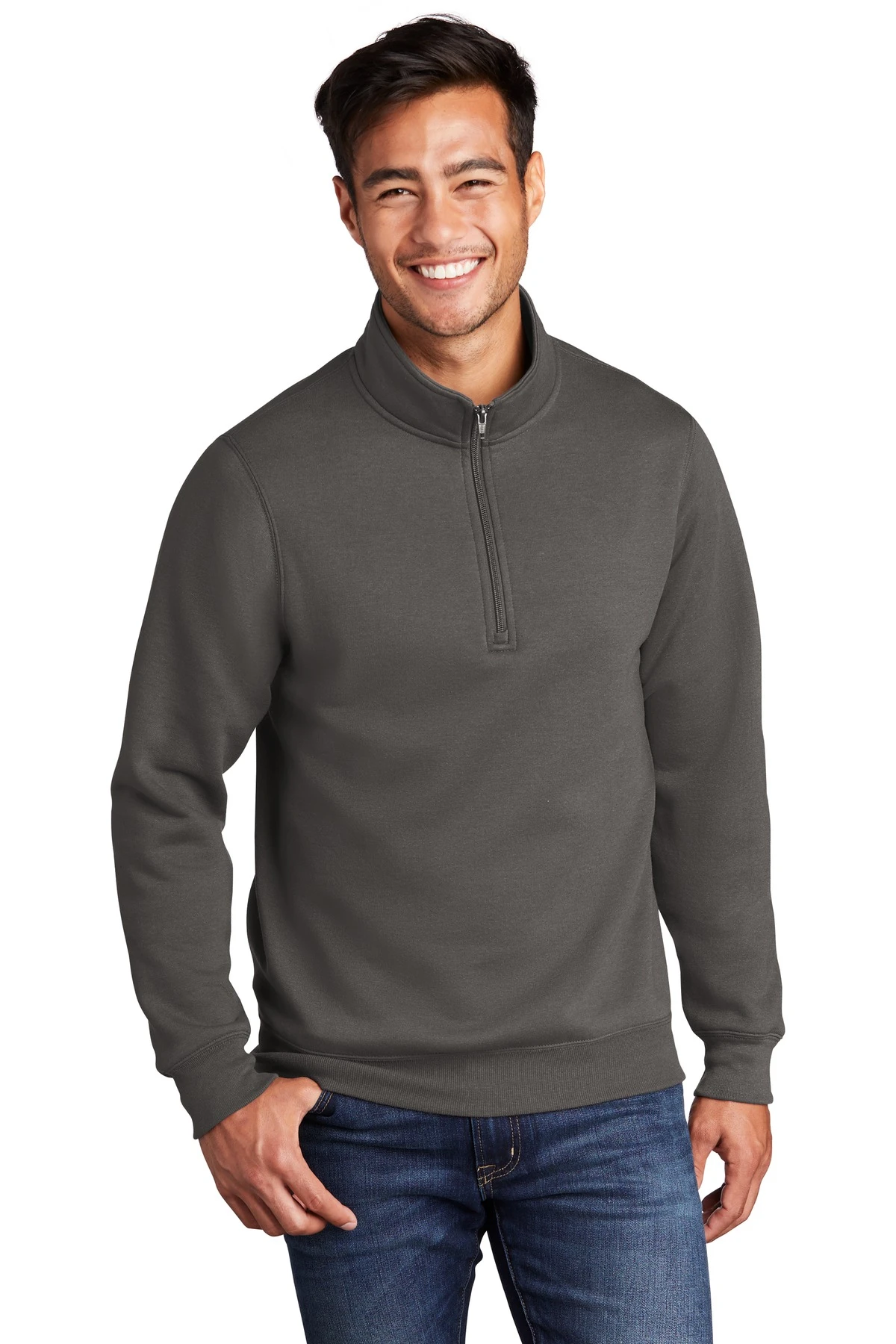 Unisex Core Fleece 1/4-Zip Pullover Sweatshirt 7 Unisex Core Fleece 1/4-Zip Pullover Sweatshirt - Image 5