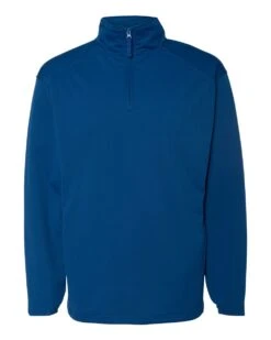 BADGER Unisex Performance Fleece Quarter-Zip Pullover -Jiffyshirts Sales Store 019ab4d19b066a