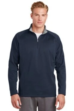 Sport-Wick Fleece 1/4-Zip Pullover -Jiffyshirts Sales Store 02247c8a4b940e