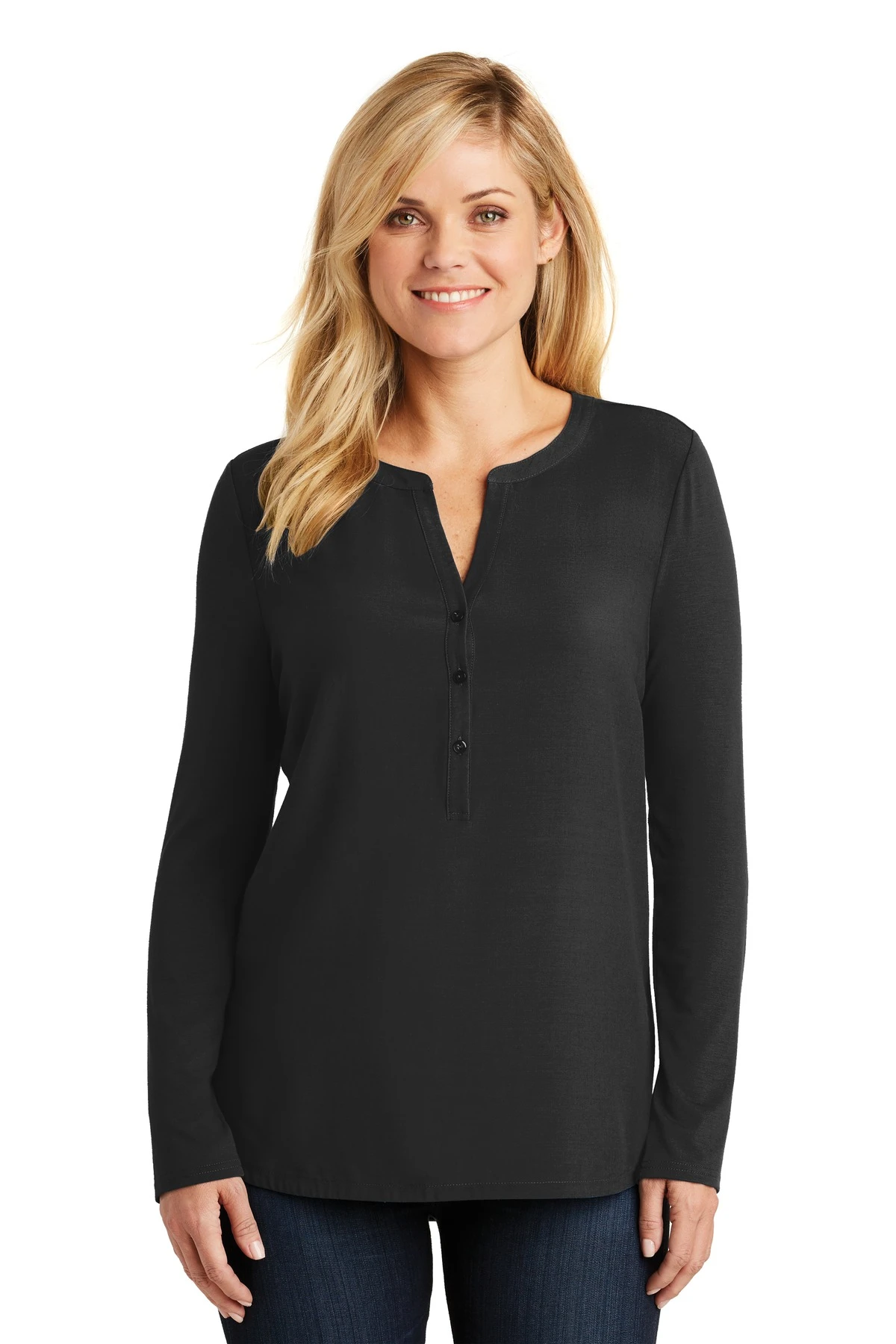 Ladies Concept Henley Tunic 6 Ladies Concept Henley Tunic - Image 4
