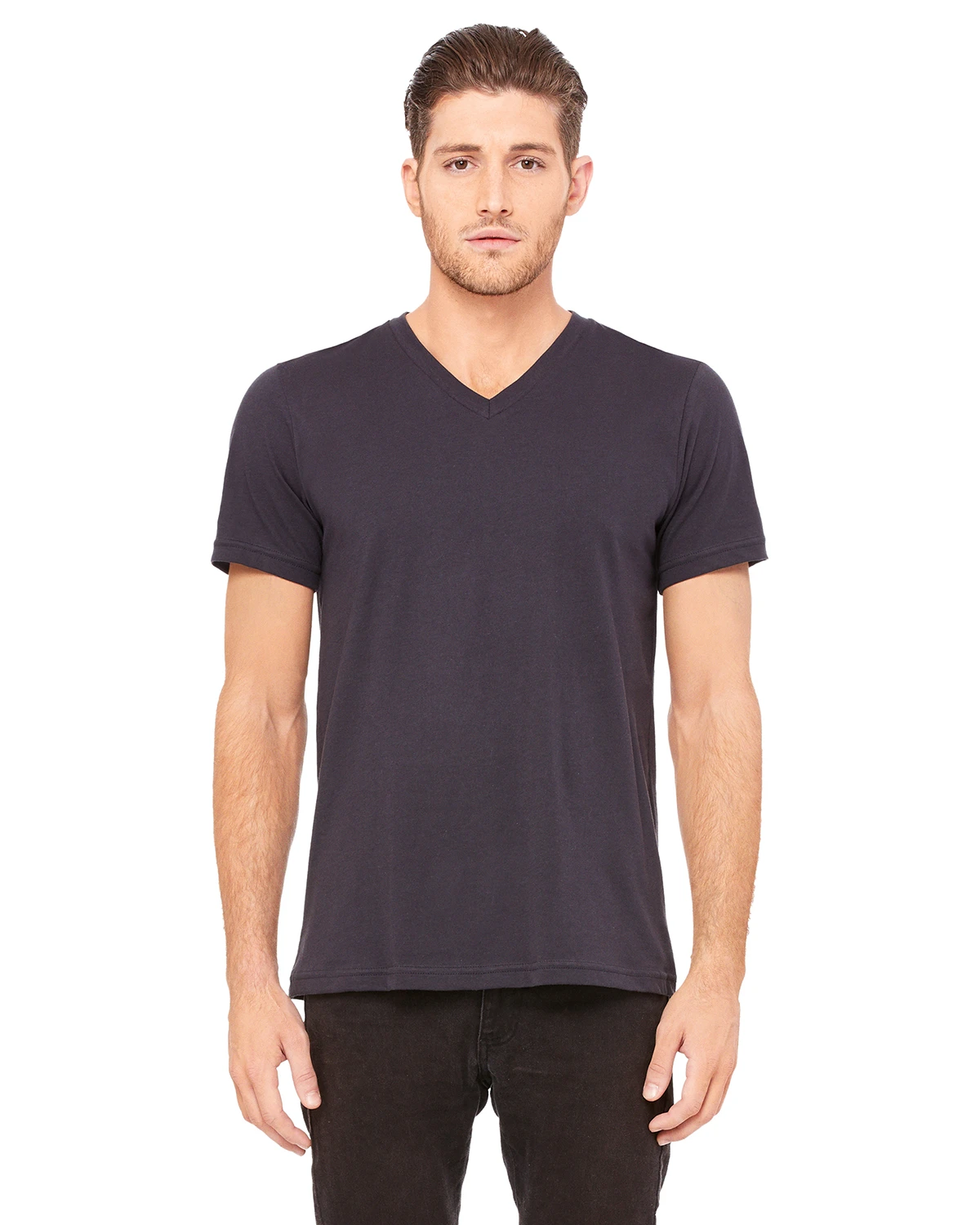 Unisex Jersey Short-Sleeve V-Neck T-Shirt 11 Unisex Jersey Short-Sleeve V-Neck T-Shirt - Image 9
