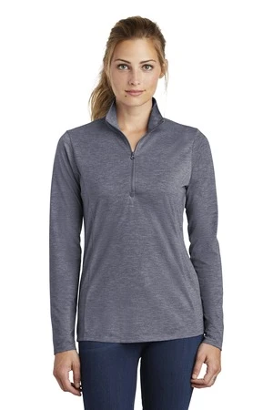 Ladies PosiCharge Tri-Blend Wicking 1/4-Zip Pullover 12 Ladies PosiCharge Tri-Blend Wicking 1/4-Zip Pullover - Image 10