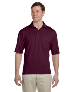 Jerzees Adult Unisex 5.6 Oz. SpotShield™ Pocket Jersey Polo -Jiffyshirts Sales Store 02ee9f36068dc6