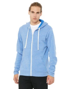 Unisex Triblend Sponge Fleece Full-Zip Hoodie 20 Unisex Triblend Sponge Fleece Full-Zip Hoodie -Jiffyshirts Sales Store 0316a347443b21