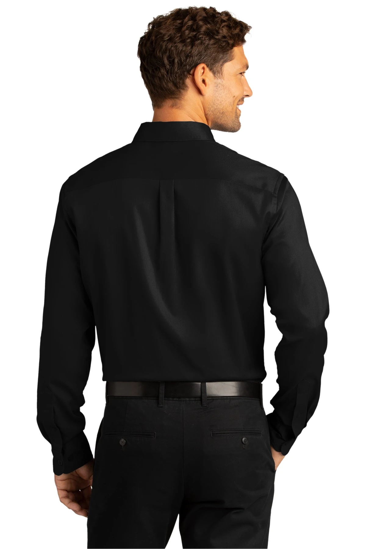 Long Sleeve SuperPro React™ Twill Shirt 4 Long Sleeve SuperPro React™ Twill Shirt - Image 2