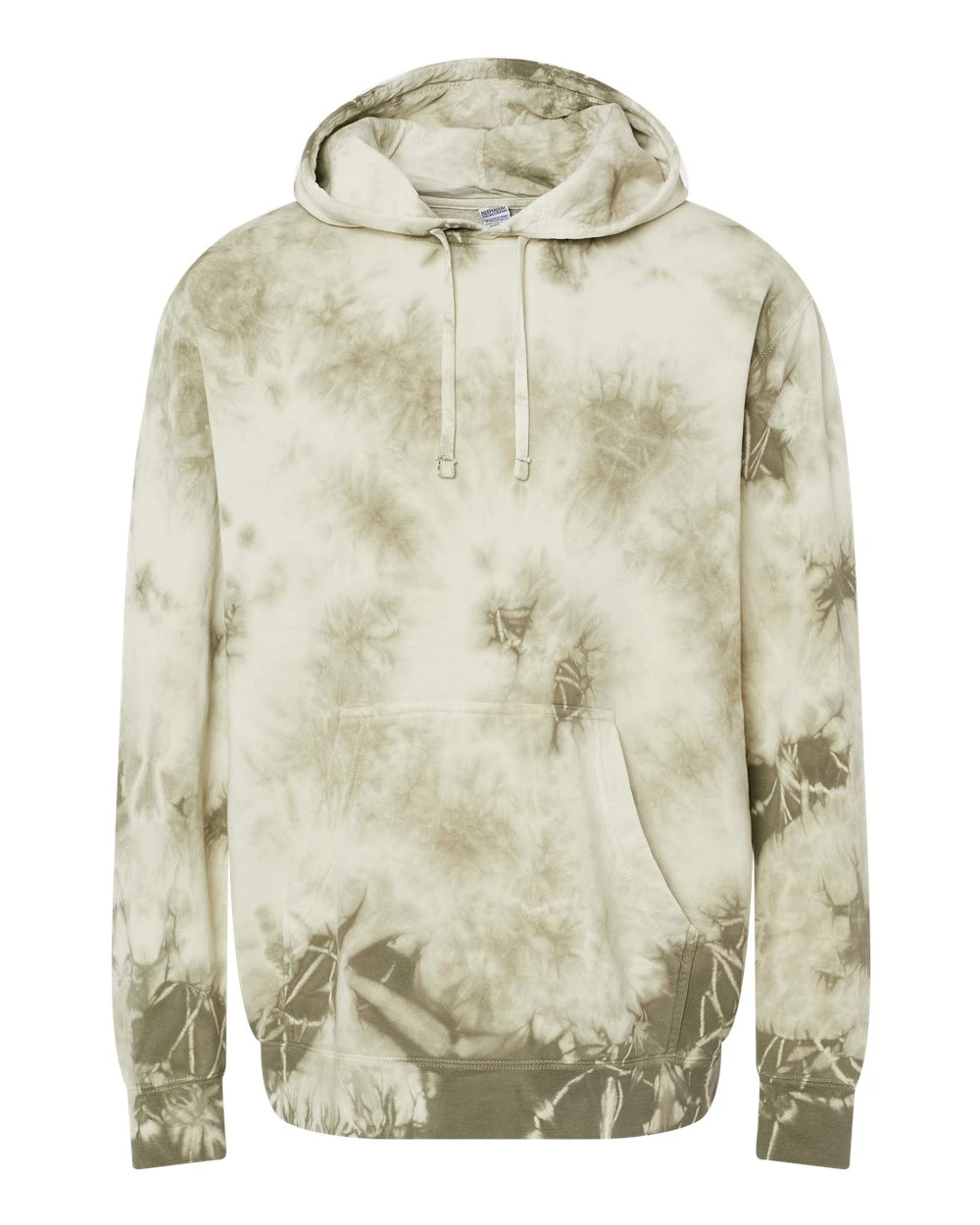 Adult Unisex Midweight Tie-Dye Hooded Sweatshirt 4 Adult Unisex Midweight Tie-Dye Hooded Sweatshirt - Image 2