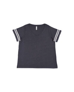 Ladies' Curvy Football T-Shirt 19 Ladies' Curvy Football T-Shirt -Jiffyshirts Sales Store 041bf5685796ef