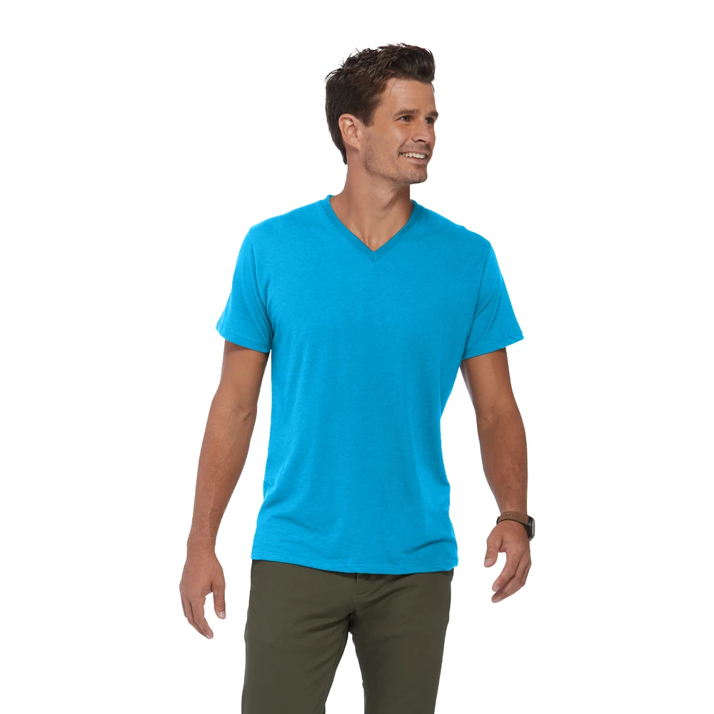 Platinum Adult Unisex CVC Short Sleeve V-Neck Tee 22 Platinum Adult Unisex CVC Short Sleeve V-Neck Tee - Image 20