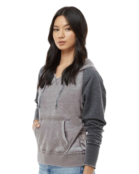 Ladies' Zen Contrast Pullover Hood 4 Ladies' Zen Contrast Pullover Hood - Image 2
