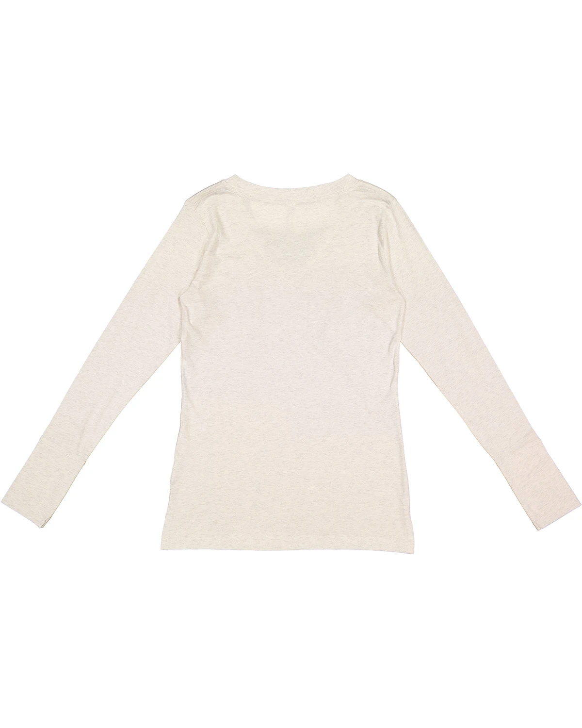 Ladies' Long Sleeve Fine Jersey Lace-Up T-Shirt 5 Ladies' Long Sleeve Fine Jersey Lace-Up T-Shirt - Image 3