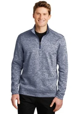 PosiCharge Electric Heather Fleece 1/4-Zip Pullover -Jiffyshirts Sales Store 0571ad57cb24d6