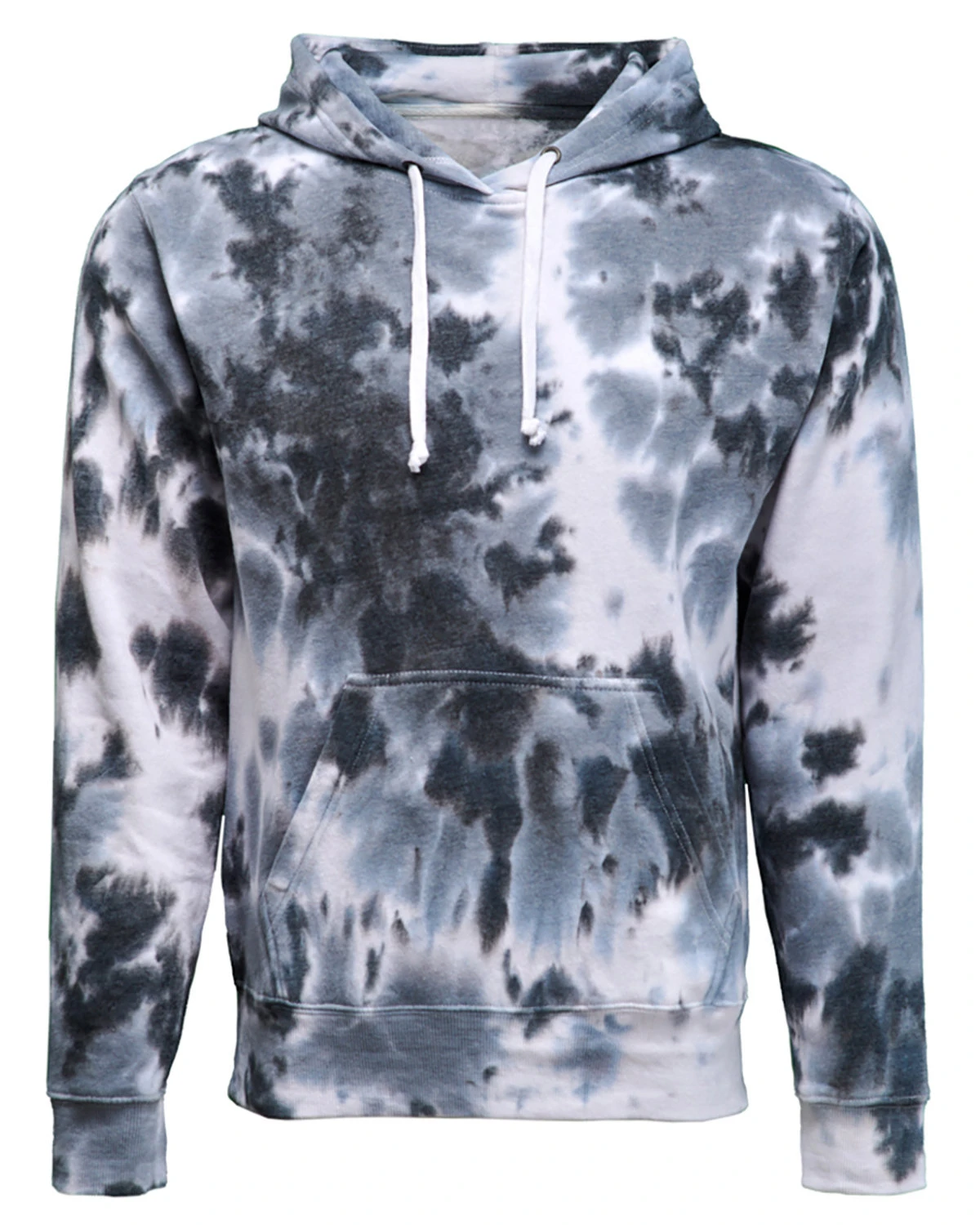 Unisex Tie-Dye Fleece Hooded Sweatshirt 4 Unisex Tie-Dye Fleece Hooded Sweatshirt - Image 2