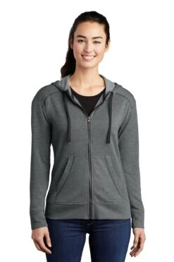 Ladies PosiCharge Tri-Blend Wicking Fleece Full-Zip Hooded Jacket 15 Ladies PosiCharge Tri-Blend Wicking Fleece Full-Zip Hooded Jacket -Jiffyshirts Sales Store 05a8ac1227fce9