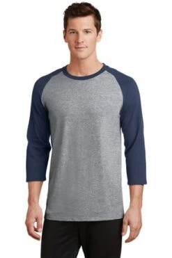 Unisex Core Blend 3/4-Sleeve Raglan Tee