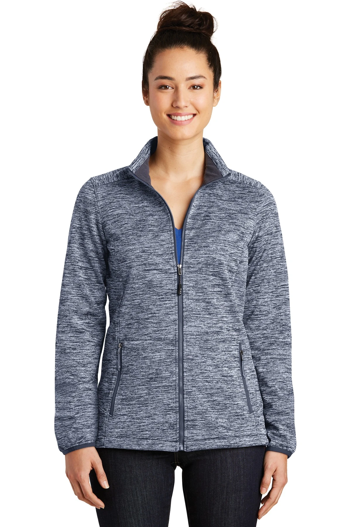 Ladies PosiCharge Electric Heather Soft Shell Jacket 8 Ladies PosiCharge Electric Heather Soft Shell Jacket - Image 6