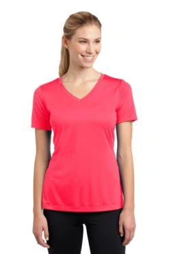 Ladies PosiCharge Competitor V-Neck Tee -Jiffyshirts Sales Store 07b50461a821fa