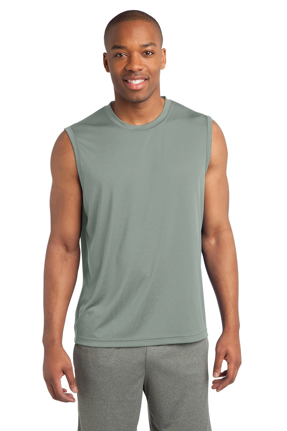 Men's Sleeveless PosiCharge Competitor Tee 9 Men's Sleeveless PosiCharge Competitor Tee - Image 7