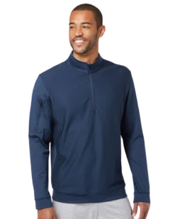 ADIDAS Unisex Performance Texture Quarter-Zip Pullover