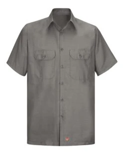 Ripstop Short Sleeve Work Shirt -Jiffyshirts Sales Store 07f714114a05ef