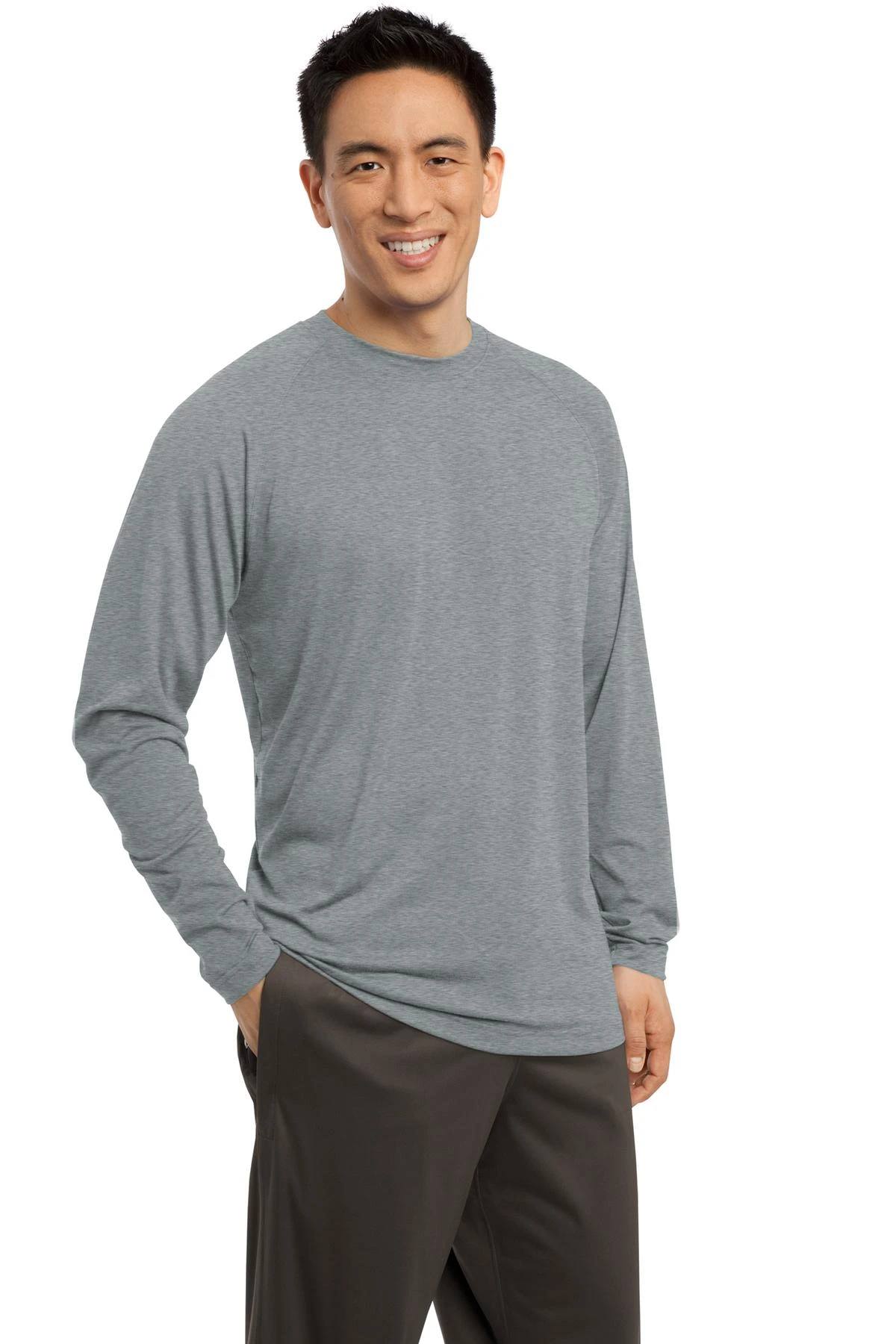 Unisex Long Sleeve Ultimate Performance Crew 5 Unisex Long Sleeve Ultimate Performance Crew - Image 3