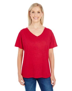Ladies' Triblend Fleck Short-Sleeve V-Neck T-Shirt 13 Ladies' Triblend Fleck Short-Sleeve V-Neck T-Shirt -Jiffyshirts Sales Store 083ec089737001