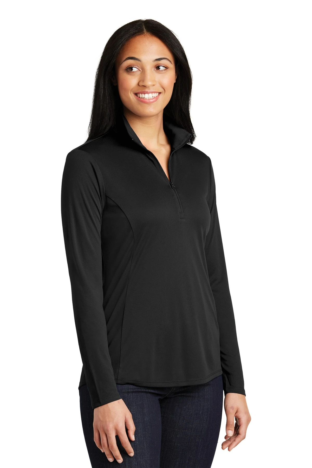 Ladies PosiCharge Competitor 1/4-Zip Pullover 4 Ladies PosiCharge Competitor 1/4-Zip Pullover - Image 2