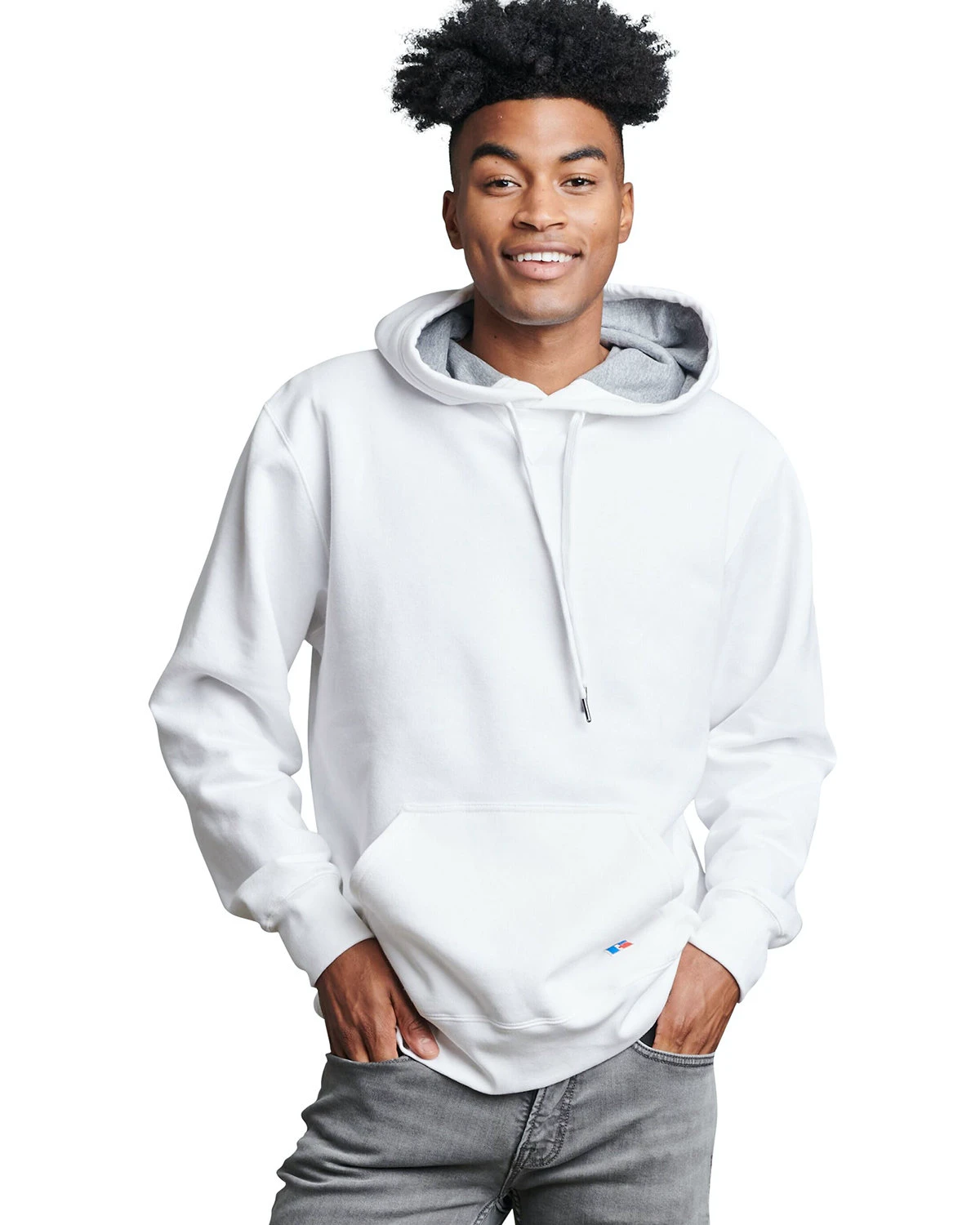 Russell Athletic Cotton Rich Fleece Hooded Sweatshirt 8 Russell Athletic Cotton Rich Fleece Hooded Sweatshirt - Image 6
