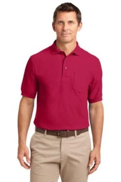 Silk Touch Polo With Pocket 25 Silk Touch Polo With Pocket -Jiffyshirts Sales Store 08b71d0231611a