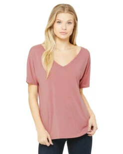 Ladies' Slouchy V-Neck T-Shirt -Jiffyshirts Sales Store 08bfb56715da59