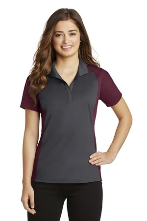Ladies Colorblock Micropique Sport-Wick Polo 8 Ladies Colorblock Micropique Sport-Wick Polo - Image 6