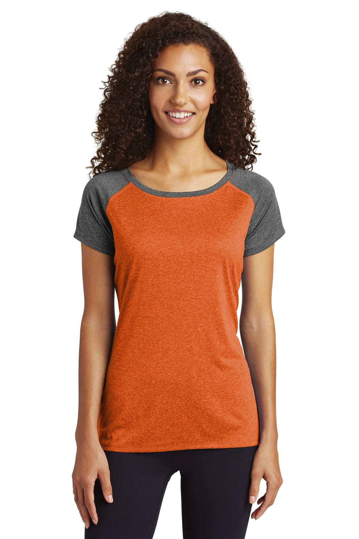 Ladies Heather-On-Heather Contender Scoop Neck Tee 8 Ladies Heather-On-Heather Contender Scoop Neck Tee - Image 6