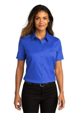 Ladies Short Sleeve SuperPro React ™ Twill Shirt 36 Ladies Short Sleeve SuperPro React ™ Twill Shirt -Jiffyshirts Sales Store 09d90b37109d9c