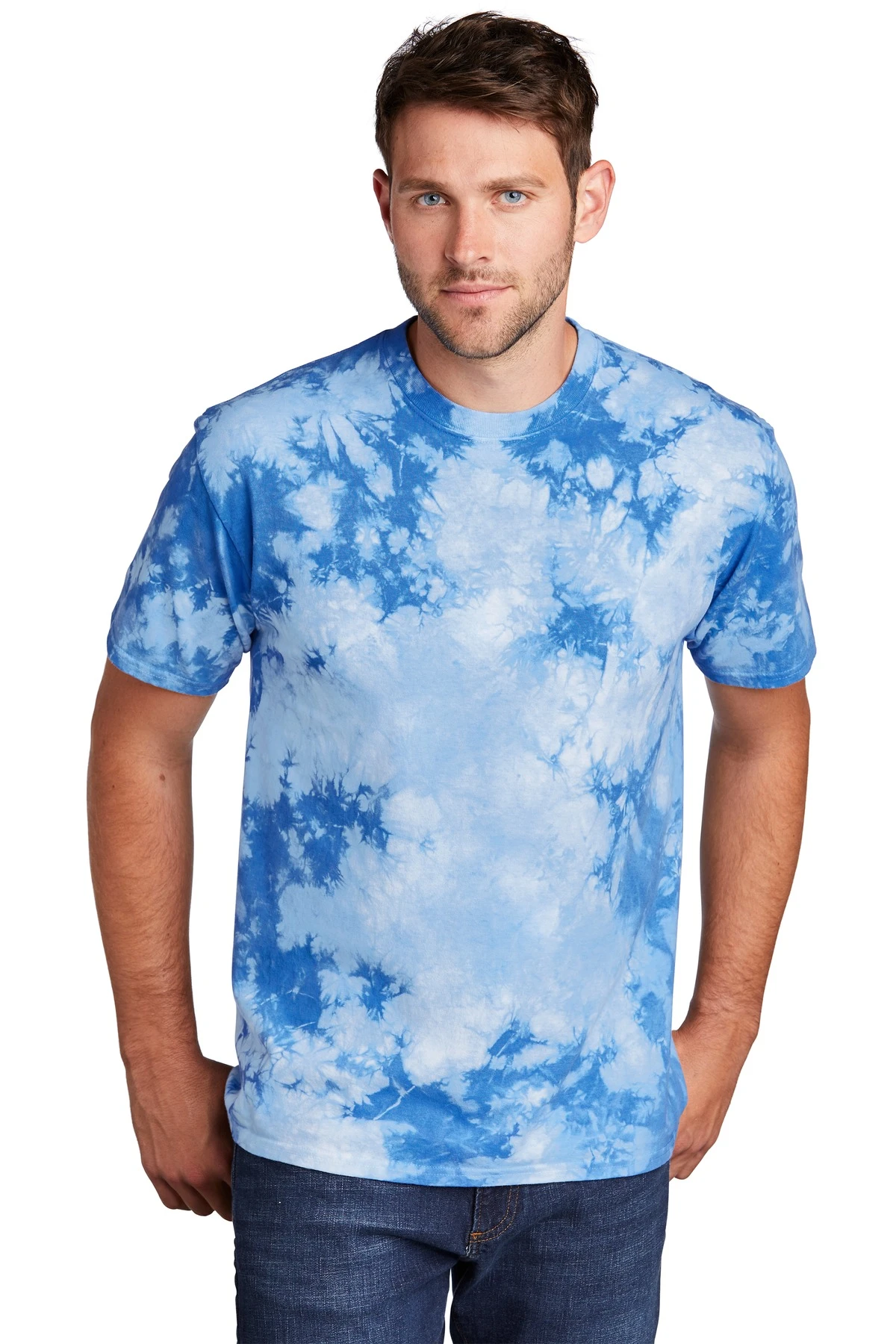 Unisex Crystal Tie-Dye Tee 3 Unisex Crystal Tie-Dye Tee