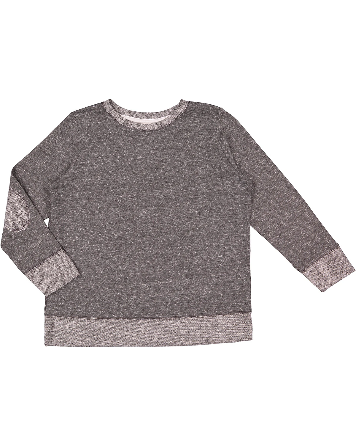 Youth Unisex French Terry Long-Sleeve Crew 7 Youth Unisex French Terry Long-Sleeve Crew - Image 5