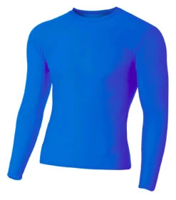 Adult Polyester Spandex Long Sleeve Compression T-Shirt -Jiffyshirts Sales Store 0ac15919f002a7