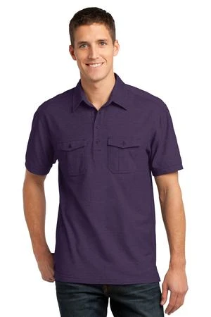 Oxford Pique Double Pocket Polo 3 Oxford Pique Double Pocket Polo
