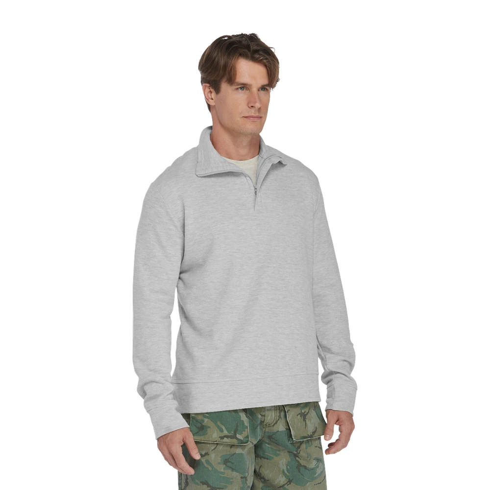 Platinum Adult Unisex Interlock Jersey 1/4 Zip Pullover 7 Platinum Adult Unisex Interlock Jersey 1/4 Zip Pullover - Image 5