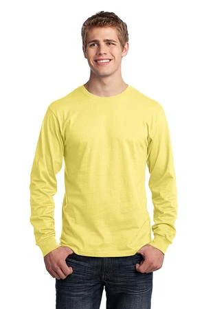 Unisex Long Sleeve Core Cotton Tee 13 Unisex Long Sleeve Core Cotton Tee - Image 11