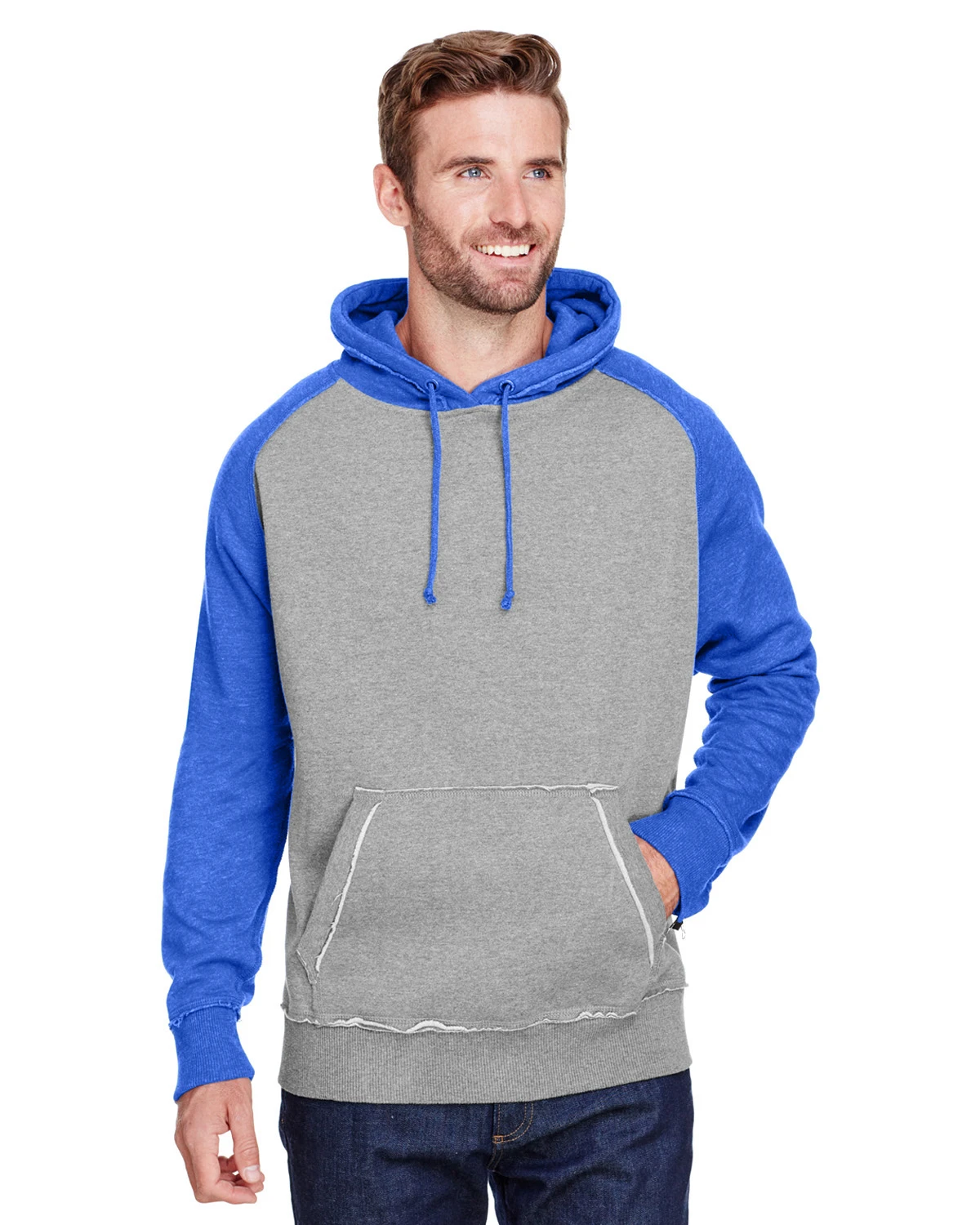 Adult Unisex Vintage Heather Pullover Hood 7 Adult Unisex Vintage Heather Pullover Hood - Image 5
