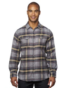 Men's Snap-Front Flannel Shirt 12 Men's Snap-Front Flannel Shirt -Jiffyshirts Sales Store 0c1b7d4d8bbec4