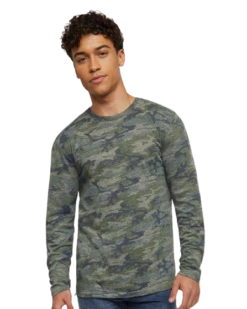 Forward Shoulder Long Sleeve Fine Jersey Tee