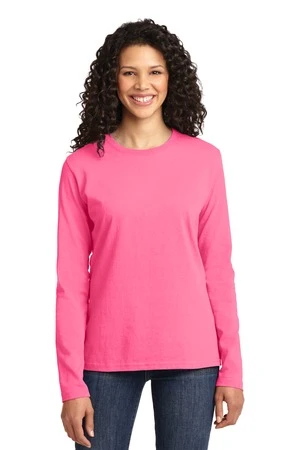 Ladies Long Sleeve Core Cotton Tee 13 Ladies Long Sleeve Core Cotton Tee - Image 11