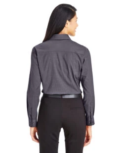 CrownLux Performance™ Ladies' Tonal Mini Check Shirt 9 CrownLux Performance™ Ladies' Tonal Mini Check Shirt -Jiffyshirts Sales Store 0d4790a9e7cee4